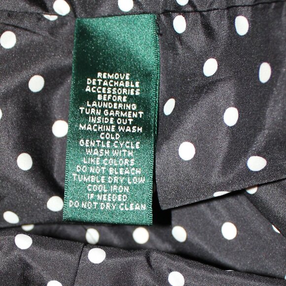 Lauren Ralph Lauren Pink Button up Front Lined Rain Jacket Trench Coat size M - Picture 8 of 9